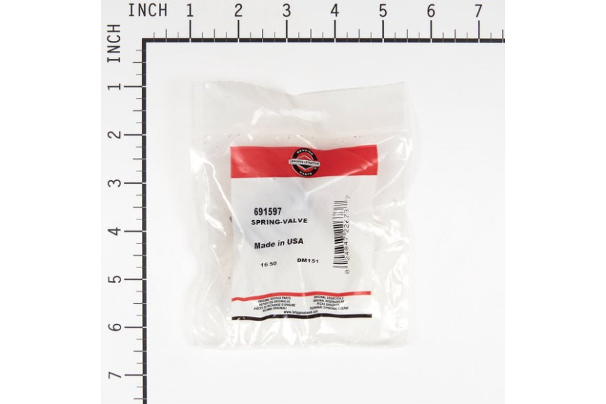 Spring-Valve - 691597 -  Briggs & Stratton - Genuine Spare Parts