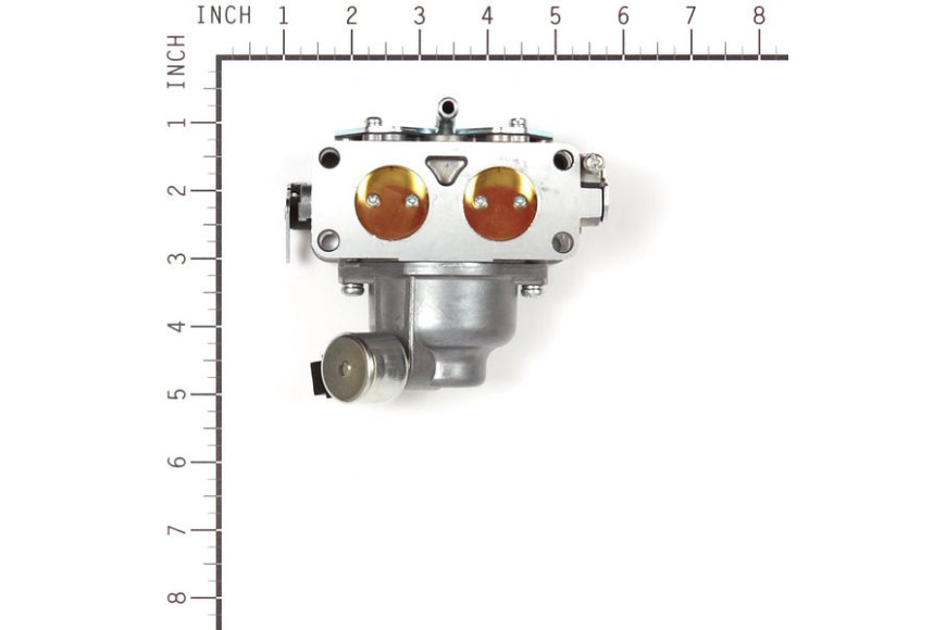 Doppelkörpervergaser, Intek Avs Ohv Vertical Twin 22, 24 PS, 40G700, 40H700, 44L700, Starter auf Beschleunigersteuerung - Art. N