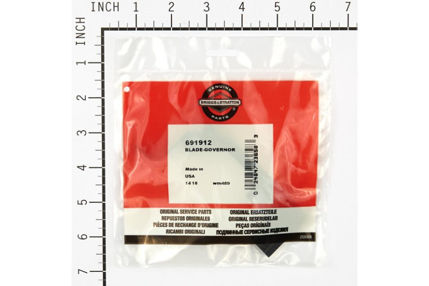 Aletta Regolatore  - 691912 - Originale Briggs & Stratton
