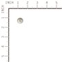 Nut  Push On Cap .312 - Originale Snapper - 3535MA