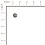 Nut  Push On Cap .312 - Originale Snapper - 3535MA