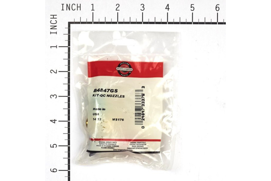 Kit-Qc Nozzles - B4847GS -  Briggs & Stratton - Genuine Spare Parts