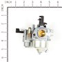 Carburatore Serie 950 Orizzontale Modello 130G - 596079 - Originale Briggs & Stratton