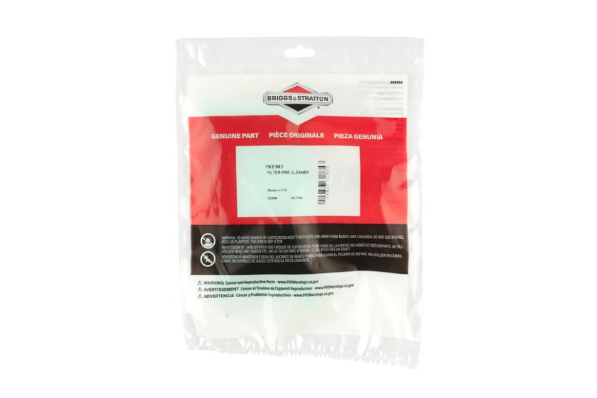 Prefiltro Per 792105 - 792303 - Originale Briggs & Stratton