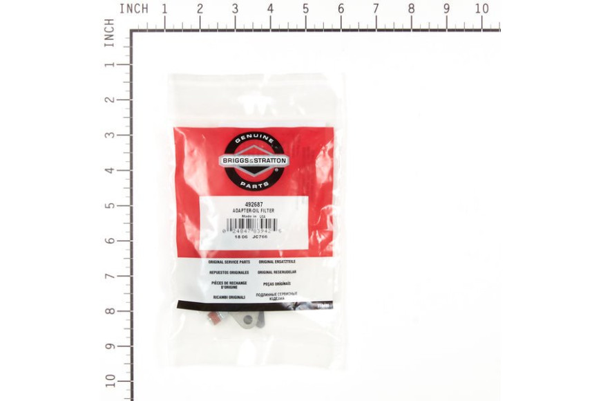 Adattatore Filtro Olio - 492687 - Originale Briggs & Stratton