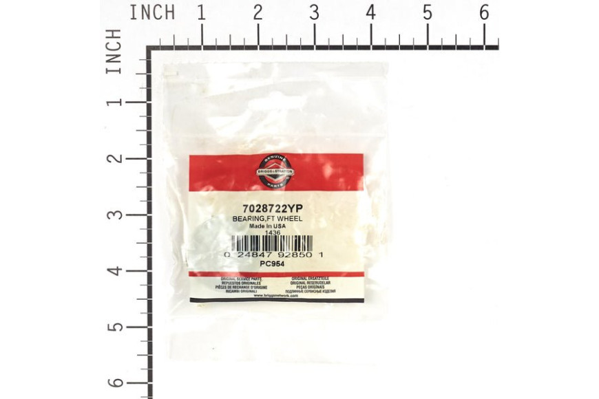 Bearing Ft Wheel - Originale Snapper - 7028722YP