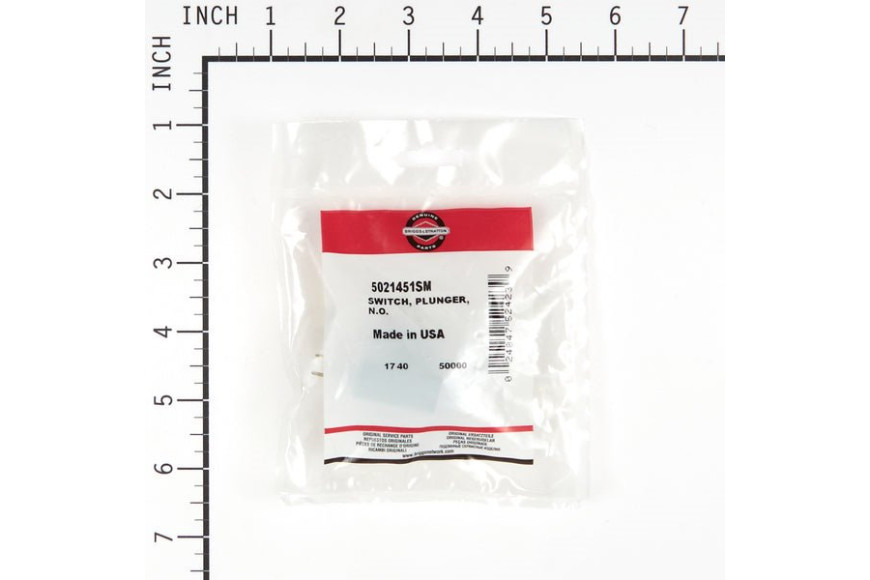 Switch, Plunger, N.O. - 5021451SM -  Briggs & Stratton - Genuine Spare Parts