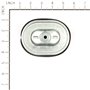 Filtro Aria 106232  310495 - 590601 - Originale Briggs & Stratton