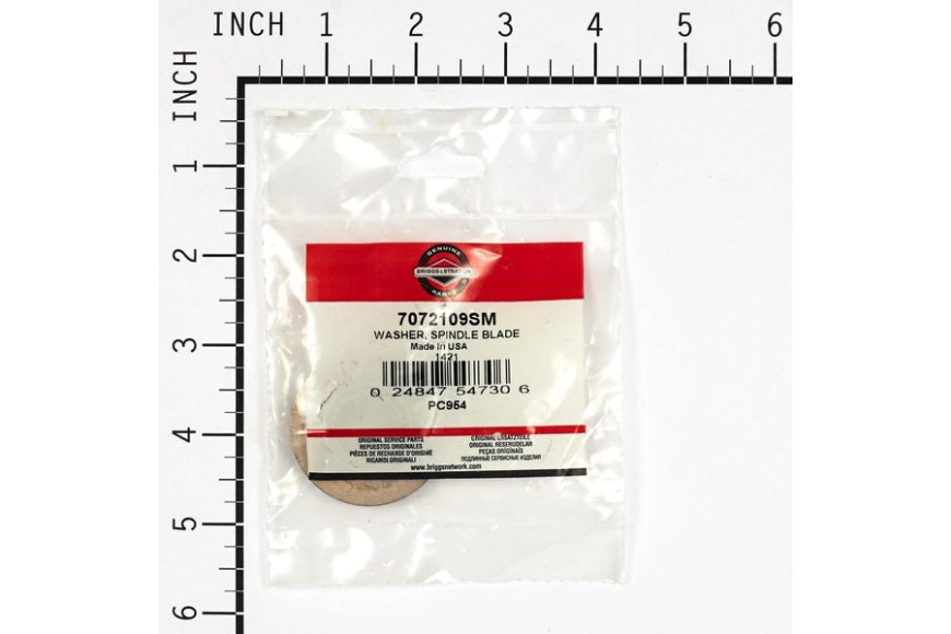 Washer  Spindle Blade - Originale Snapper - 7072109SM
