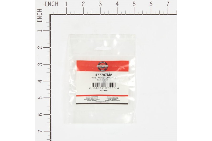 Rivet Ovset.250Diax.6 - Originale Snapper - 577707MA