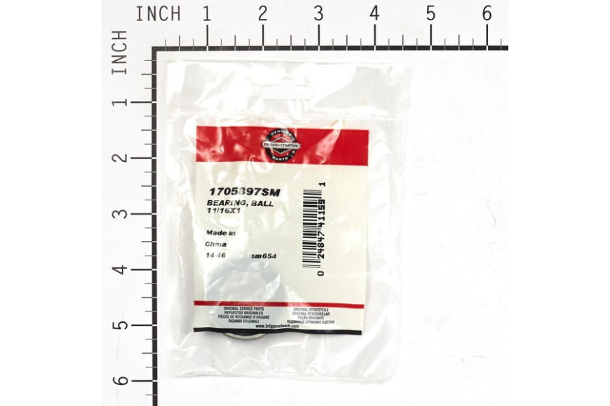 Cuscinetto 11/16X1-9/16X15/32 - Originale Snapper - 1705897SM