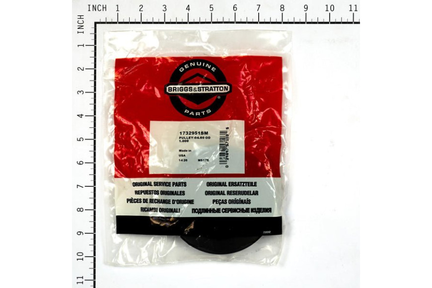 Puleggia 4.60 Od - Originale Snapper - 1732951SM