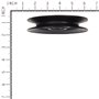 Puleggia 4-1/2'' - Originale Snapper - 2101096SM