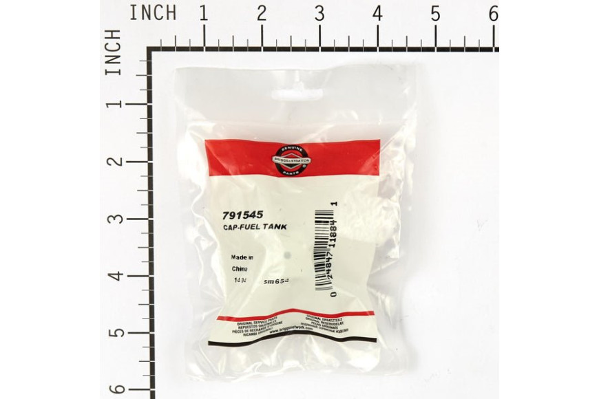 Cap-Fuel Tank - 791545 -  Briggs & Stratton - Genuine Spare Parts