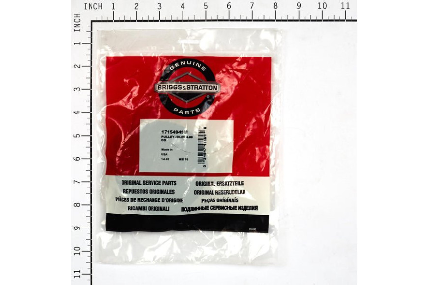 Pulley-Idler 4.00 Od - Originale Snapper - 1715494SM