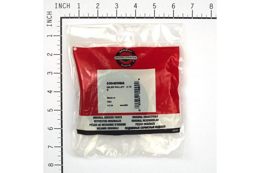 Puleggia Tendicinghia 2.75D   - Originale Snapper - 690409MA