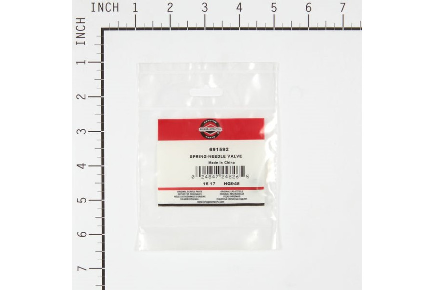 Molla Spillo Valvola Ex 026336 - 691592 - Originale Briggs & Stratton