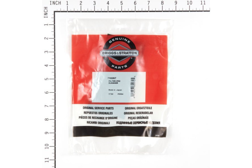 Prefiltro - 710267 - Originale Briggs & Stratton