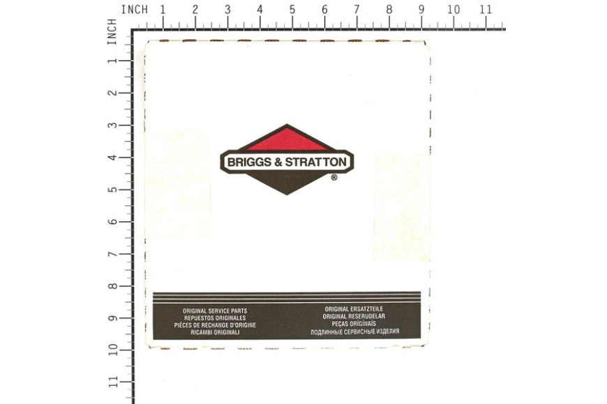 Fascetta Filtro Aria - 809878 - Originale Briggs & Stratton