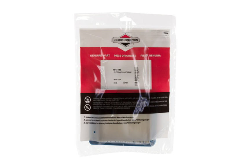 Filtro Aria Q.P. - 491588S - 491588S - Originale Briggs & Stratton
