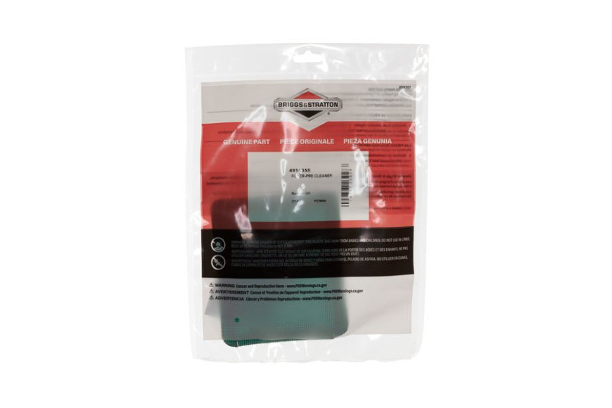 Prefiltro Ex271933(4146 Pz 5) - 491435S - 491435S - Originale Briggs & Stratton