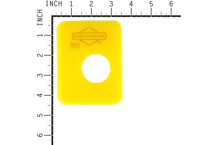 Filtro In Spugna(5X4248) Nuova Serie 500-550-575 (08P500 09P600 09P700) - 799579 - Originale Briggs & Stratton