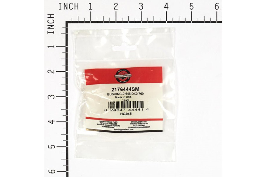 Bushing-0.645Idx0.760 - Originale Snapper - 2176444SM
