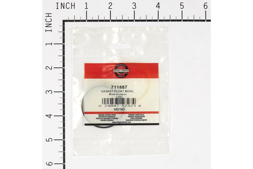 Guarnizione Vaschetta Carburatore - 711857 - Originale Briggs & Stratton