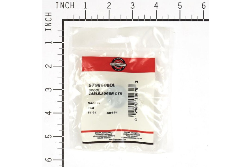 Spool Cable Auger Ctr - Originale Snapper - 579860MA