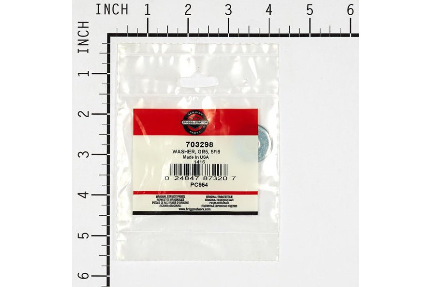 Rondella Piana 5/16" - Originale Snapper - 703298