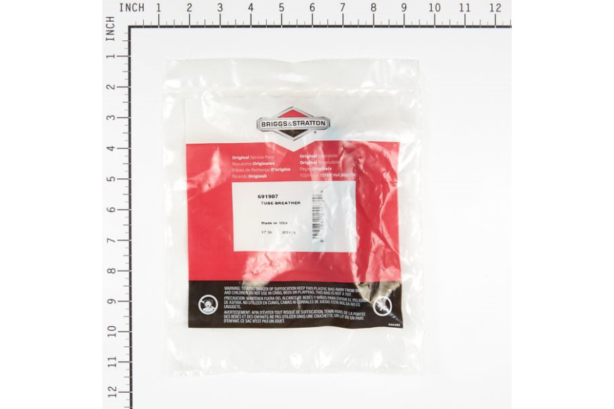 Tube-Breather - 691907 -  Briggs & Stratton - Genuine Spare Parts