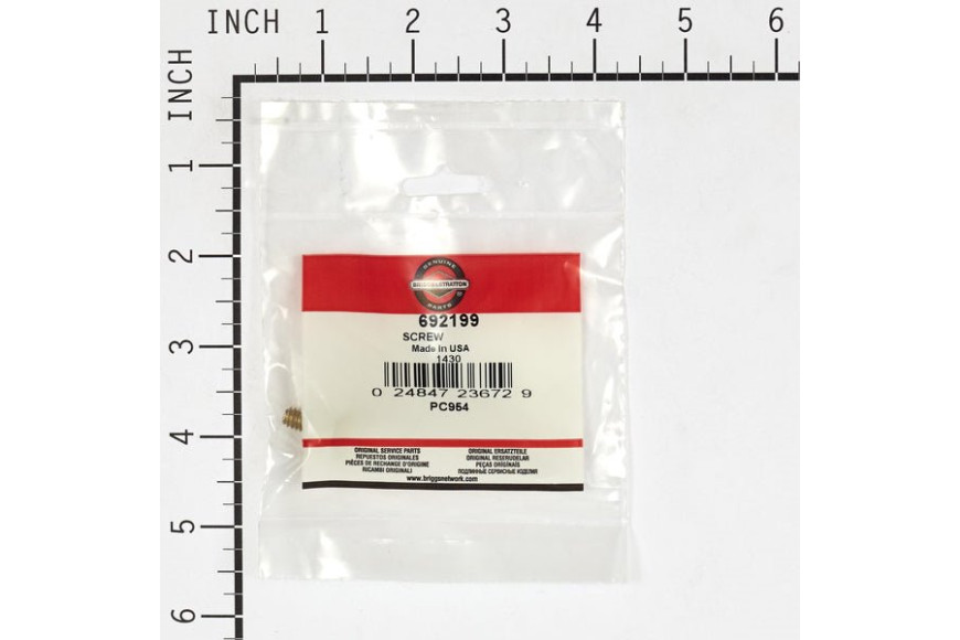 Vite Ex 094895 094357 - 692199 - Originale Briggs & Stratton