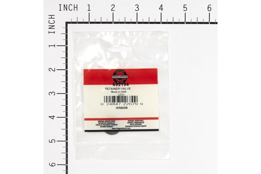 Piattello Ex 093312 - 692194 - Originale Briggs & Stratton