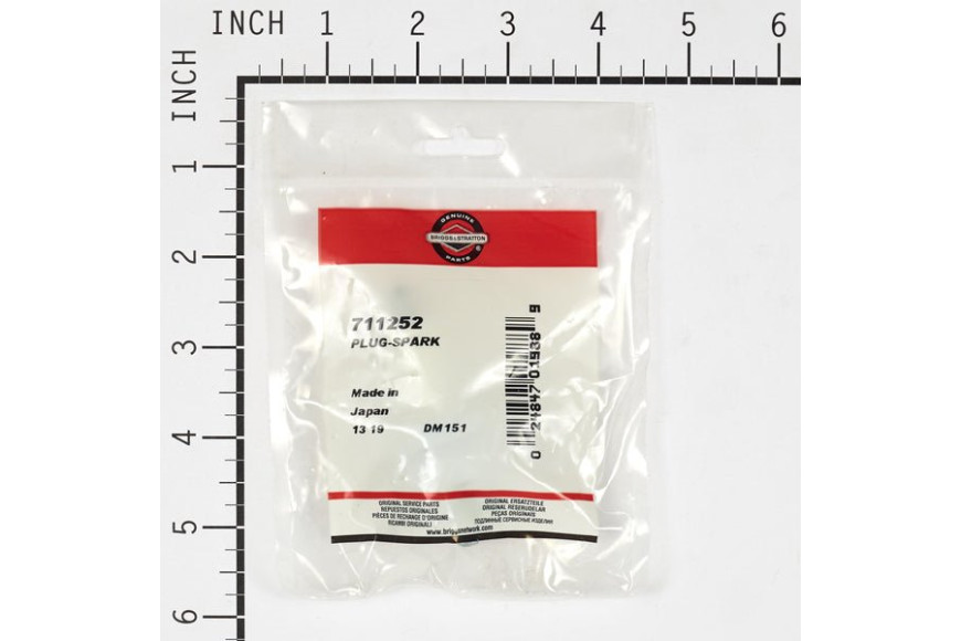 Plug-Spark - 711252 -  Briggs & Stratton - Genuine Spare Parts
