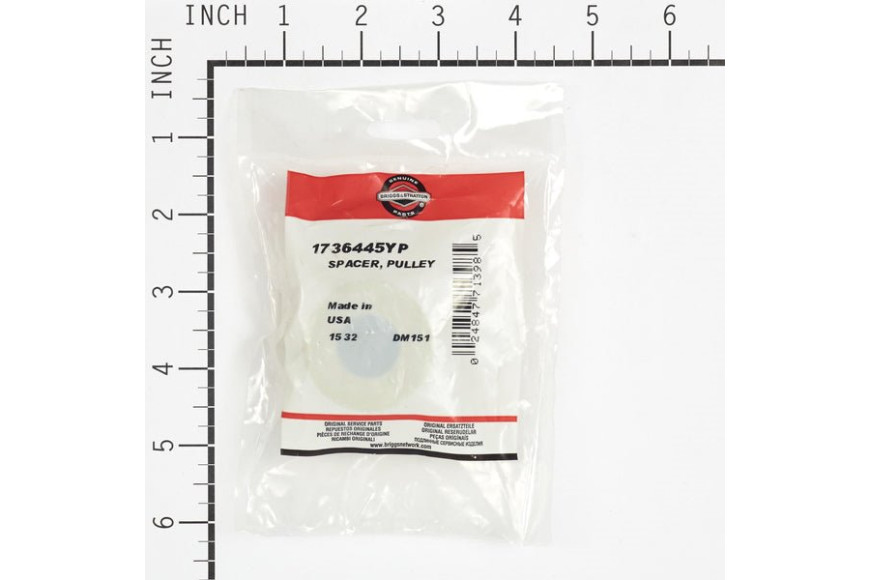 Spessore Puleggia Piatto 46'' - Originale Snapper - 1736445YP