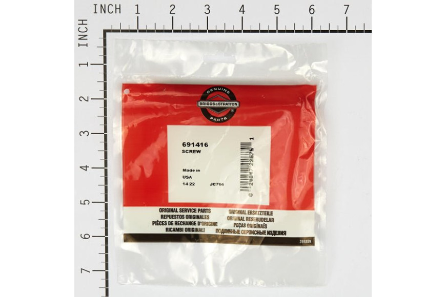 Screw - 691416 -  Briggs & Stratton - Genuine Spare Parts
