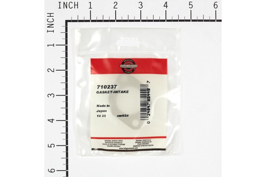 Gasket-Intake - 710237 -  Briggs & Stratton - Genuine Spare Parts