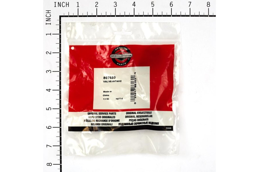 Valve, Intake - 807680 -  Briggs & Stratton - Genuine Spare Parts