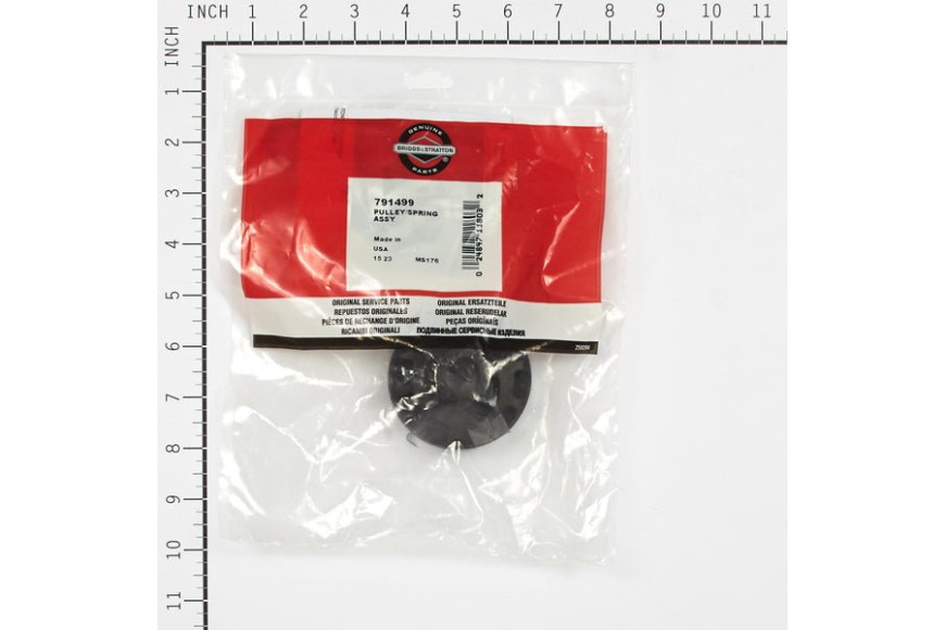 Puleggia/Molla Assy Ex 697431 - 791499 - Originale Briggs & Stratton - sostituisce - 697431