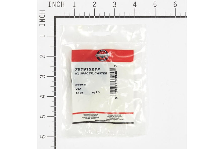 (C) Spacer  Caster - Originale Snapper - 7019152YP