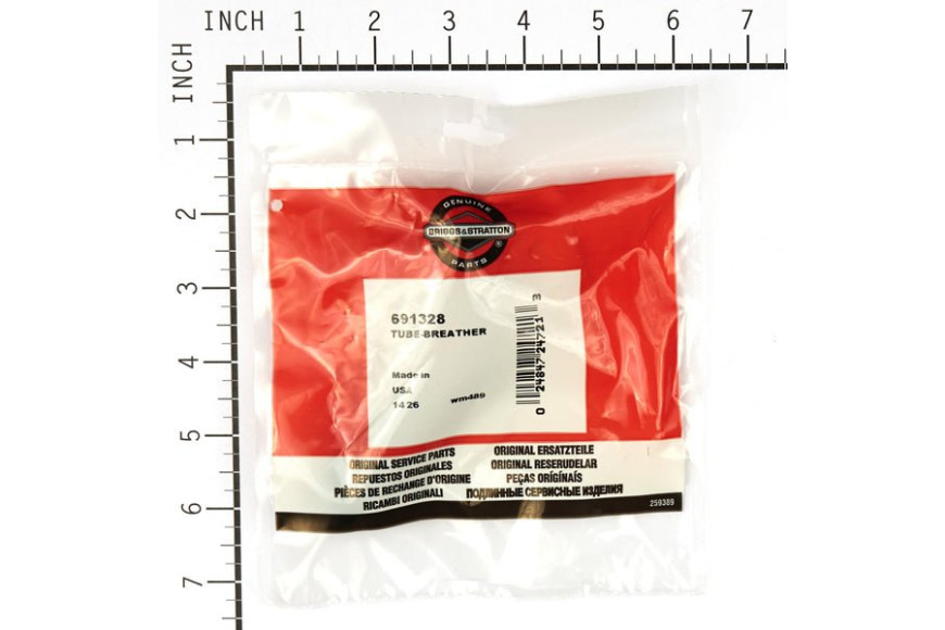 Tubo Di Sfiato Ex 281246 - 691328 - Originale Briggs & Stratton