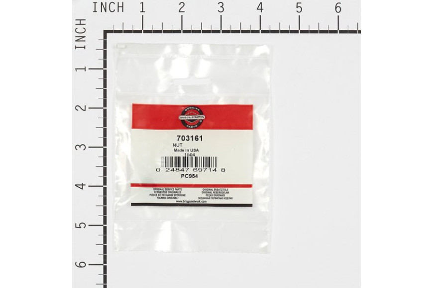 Dado Hfl 1/4-20 - Originale Snapper - 703161