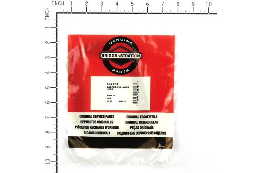 Gasket-Cylinder Head - 692231 -  Briggs & Stratton - Genuine Spare Parts