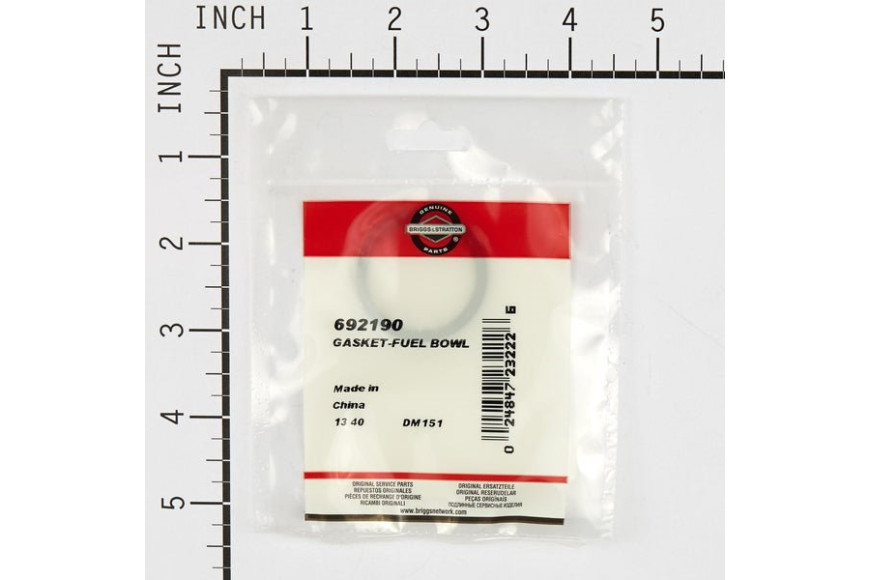 Guarnizione Vaschetta Ex 068477 - 692190 - Originale Briggs & Stratton