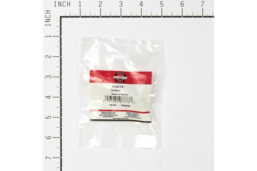 Vite - 594618 - Originale Briggs & Stratton - sostituisce - 691005