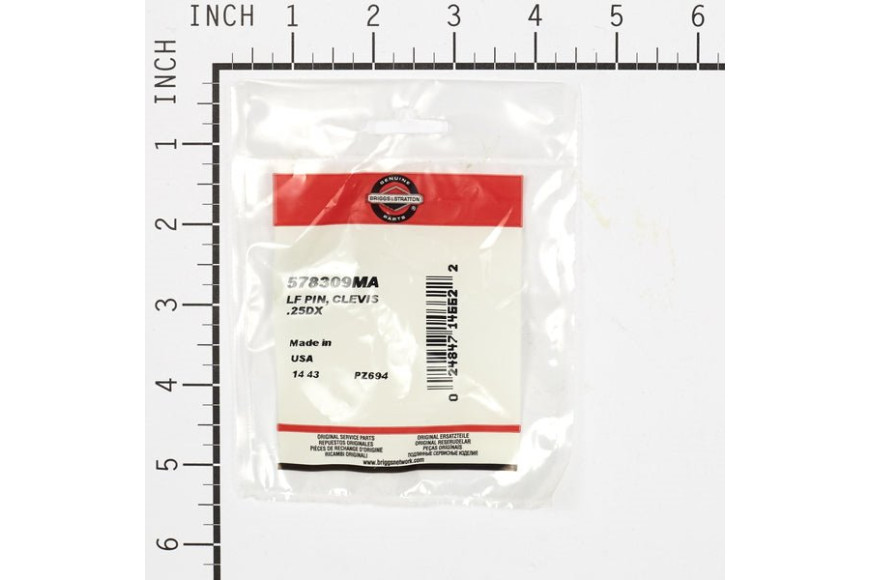 Spinotto .25D X 1.09 - Originale Snapper - 578309MA