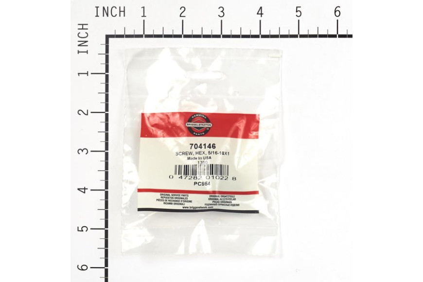 Vite Hht 5/16-18 X 1 - Originale Snapper - 704146