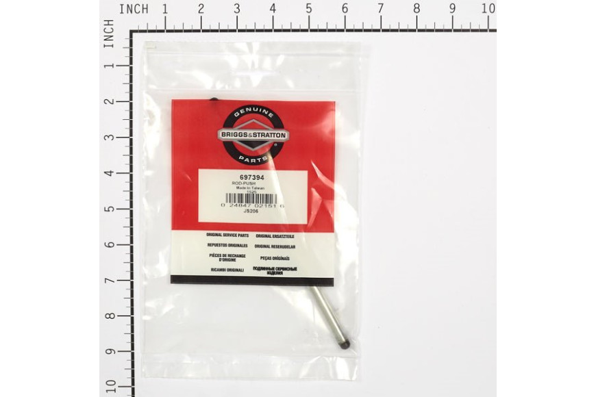 Asta Punterie (Mod.21) Alluminio Asp  - 697394 - Originale Briggs & Stratton