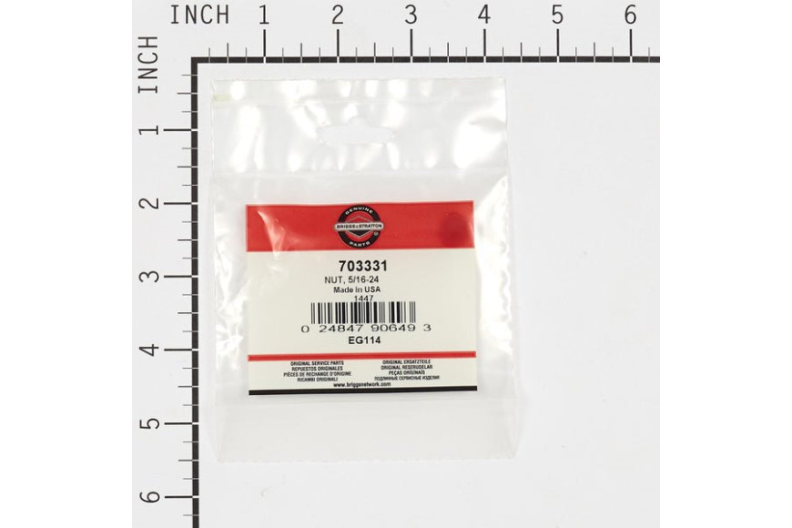 Dado 5/16-24 - Originale Snapper - 703331