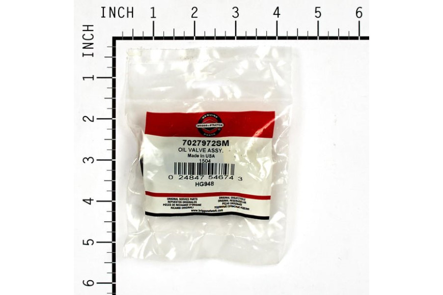 Valvola Drenaggio Olio - Originale Snapper - 7027972SM